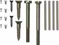 Screws & pins,
complete set for
Vincent - Ohio rifle,
unplated steel